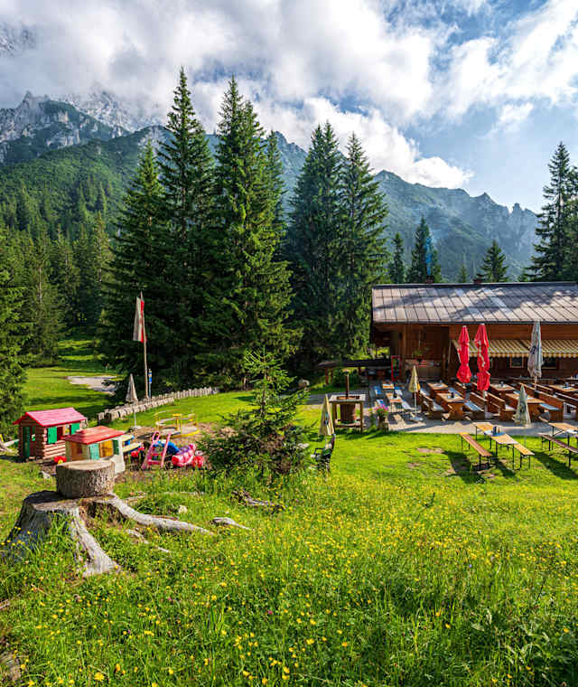 Neue Alplhütte - ein Ort der Ruhe