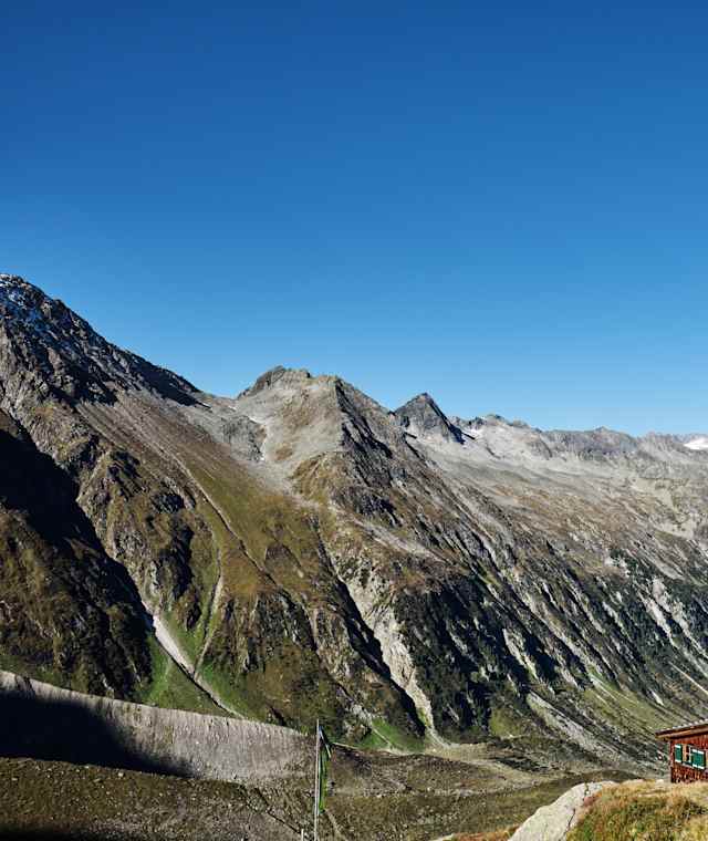 Die Warnsdorfer Hütte im Nationalpark Hohe Tauern