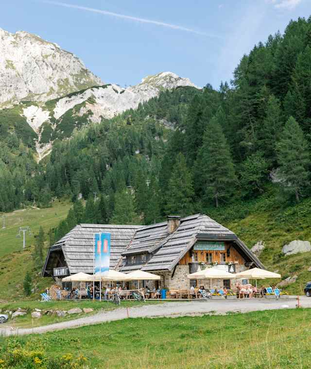 Die wunderschöne Umgebung der Watschinger Alm