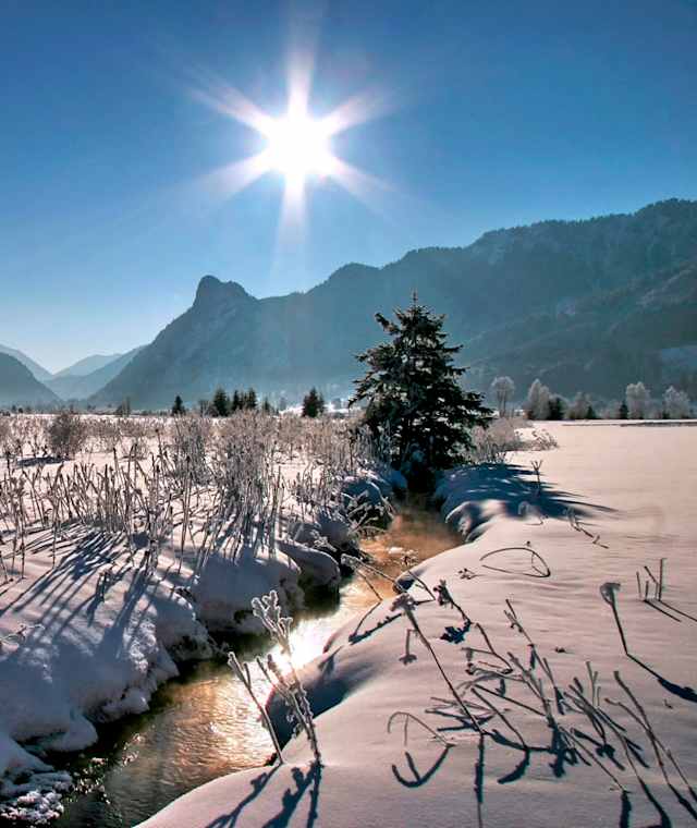 Langlaufen Sonnenrunde
