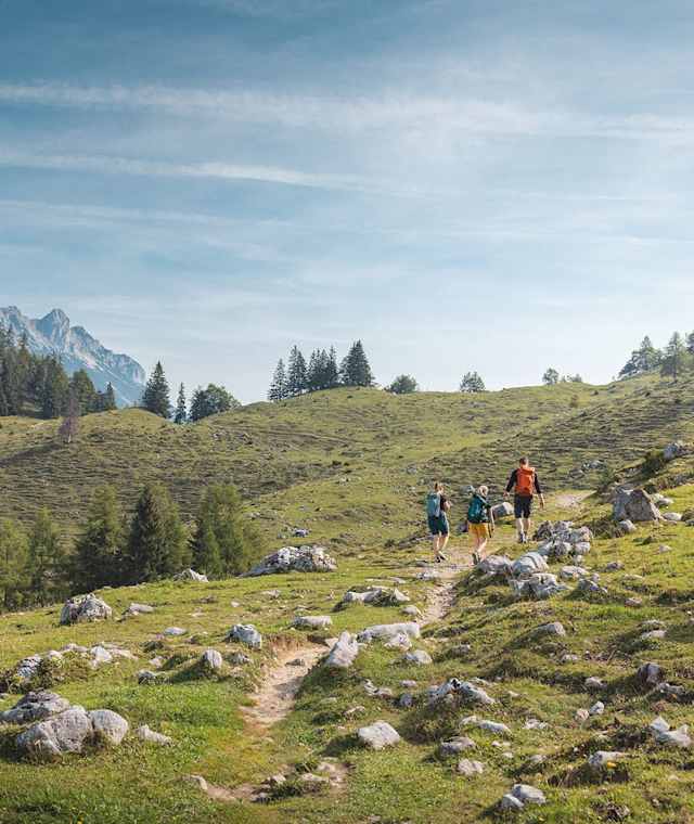Kaiserkrone, Etappe 3, Aufbruch bei der Kaindlhütte