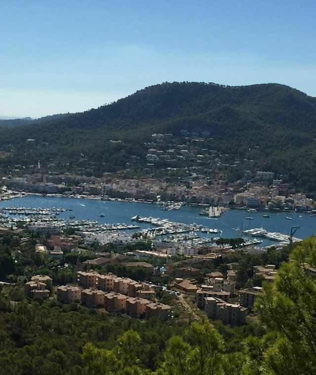 Blick zurück nach Port d'Andratx