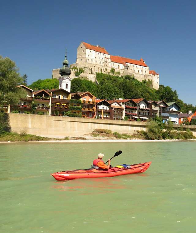 Kanufahren Salzach 