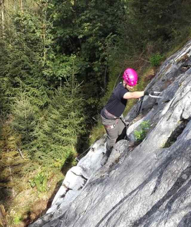 Querung am Brunnbachsteig