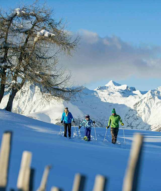 Winterlandschaften in Meransen