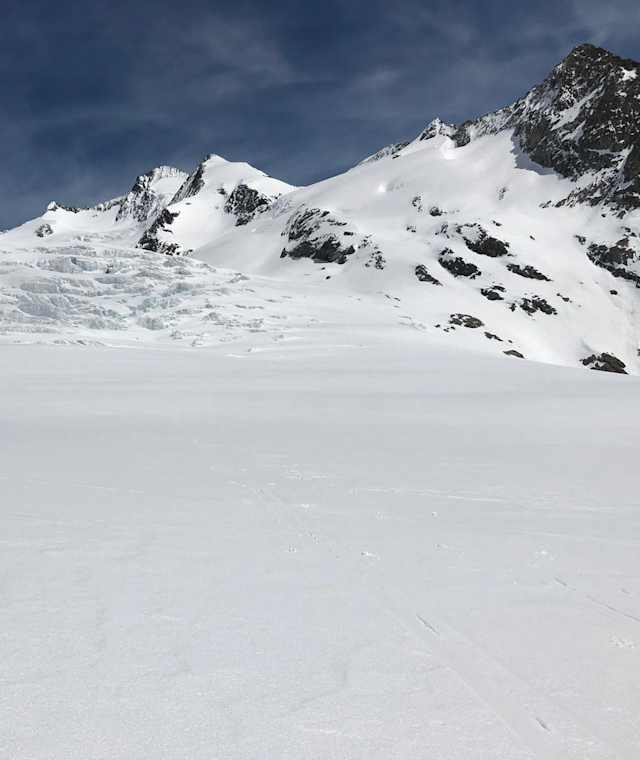 Auf dem Grüneggfirn