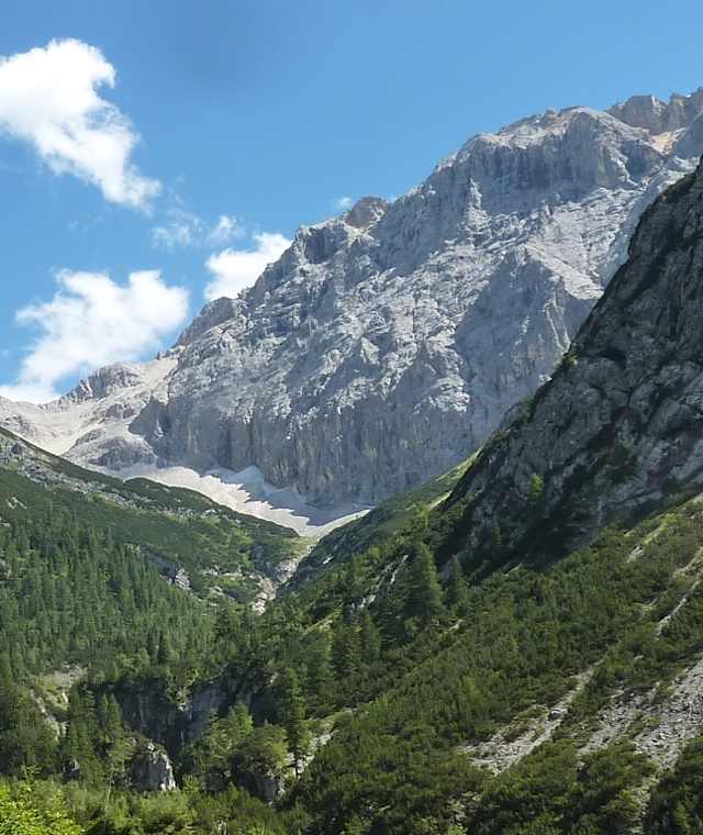 Vom Karwendelhaus durch das Schlauchkar