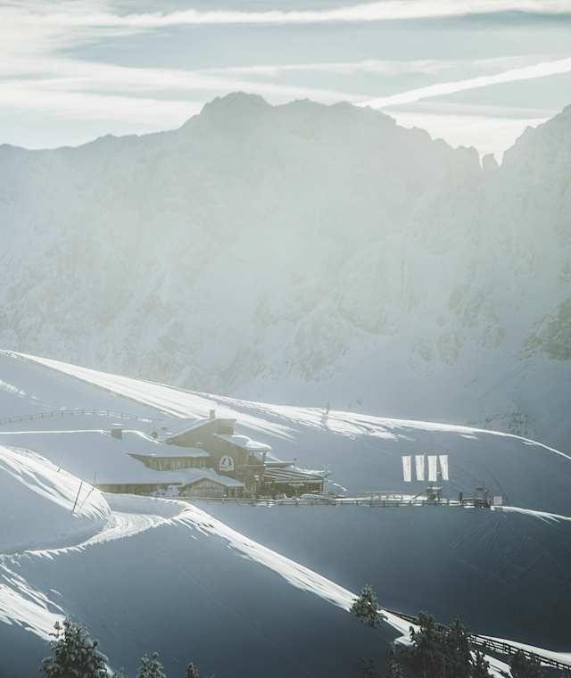 Winterlandschaft auf der Plose