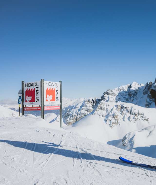 Pistenskitour aufs Hoadl in der Axamer Lizum