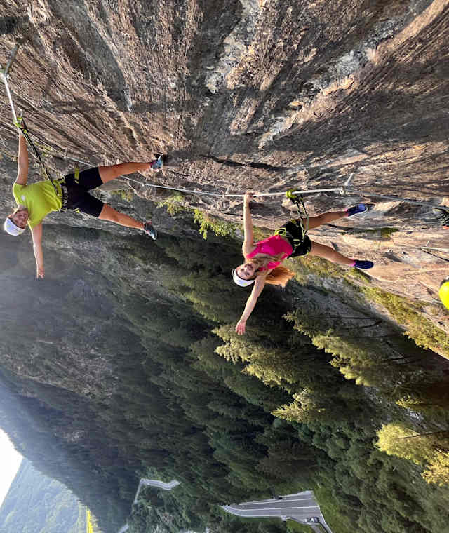 Viel Spaß am Ölberg-Klettersteig