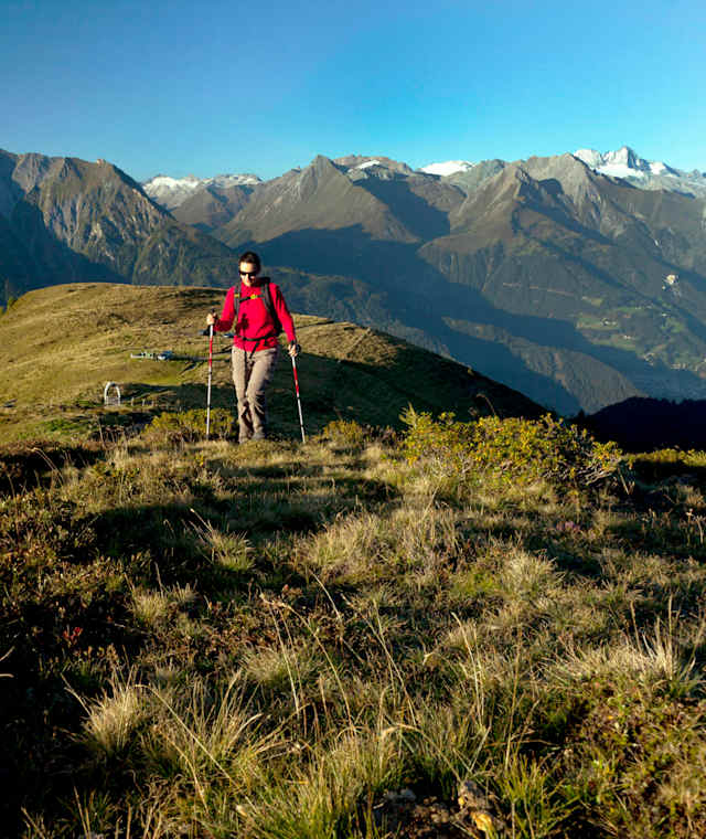 Unterwegs am Lasörling Höhenweg