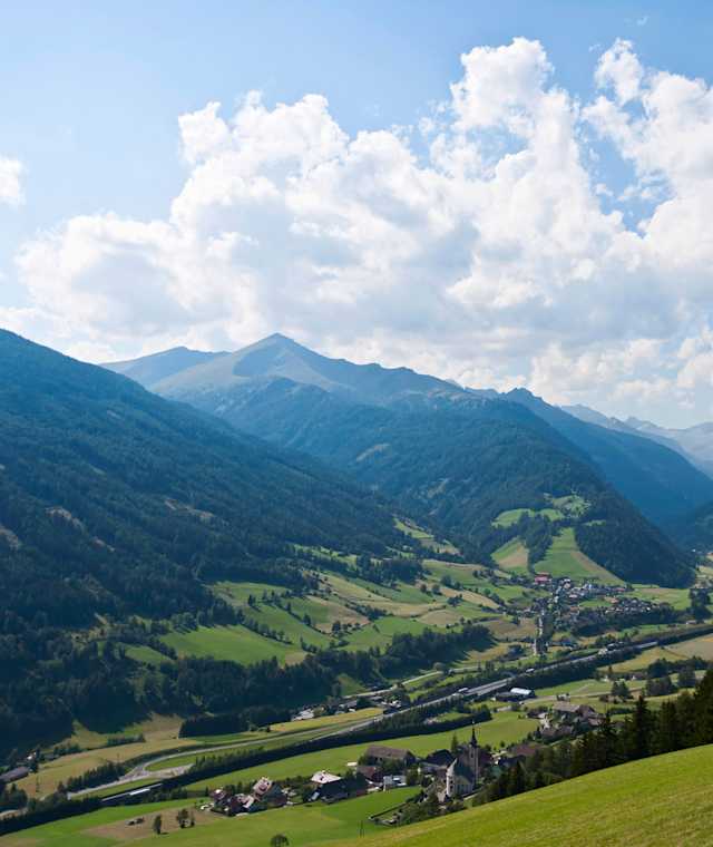 Blick auf Rennweg