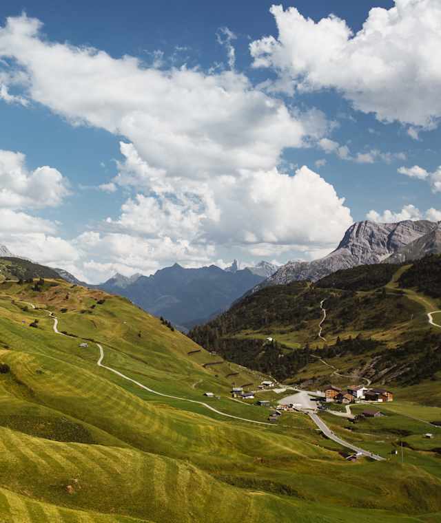 Blick Richtung Warth