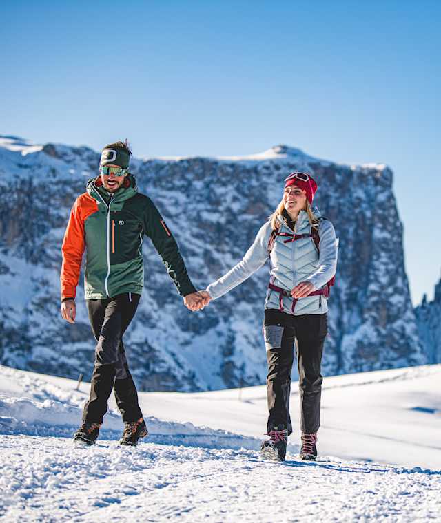 Die Spitzbühl-Tschapit-Runde auf der Seiser Alm