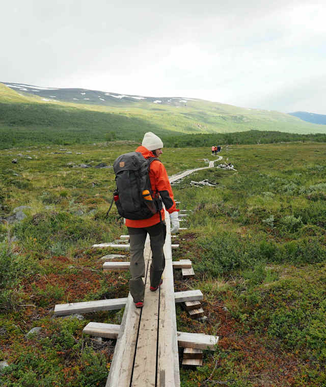 Am Weg nach Abisko