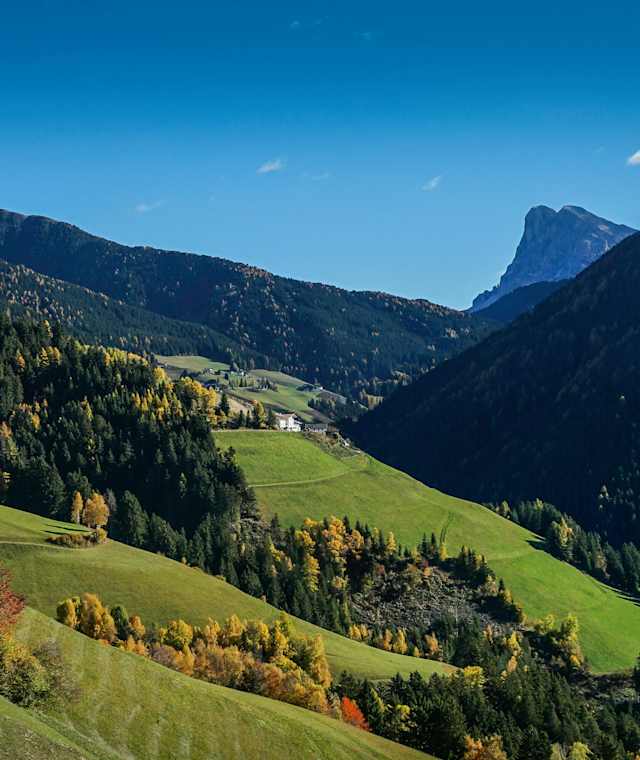 Das Aferer Tal bei Brixen.