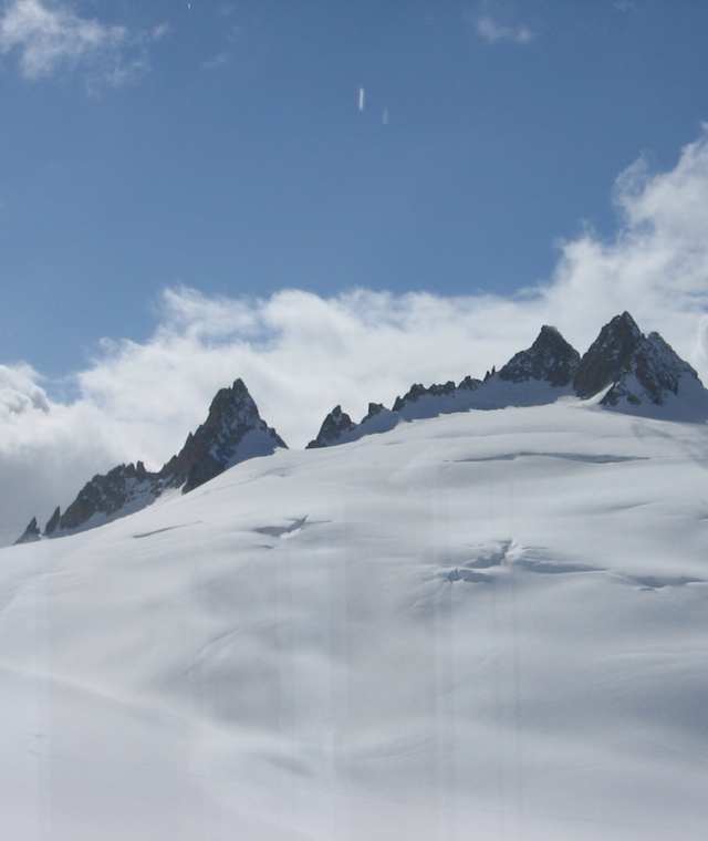 Die Gipfelkette um die Aiguille du Tour
