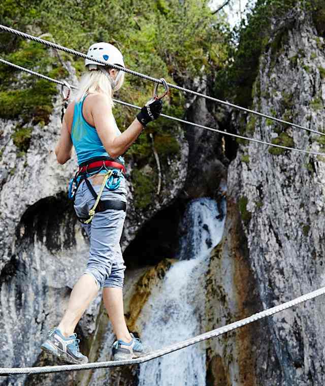 Symboldbild Klettersteig