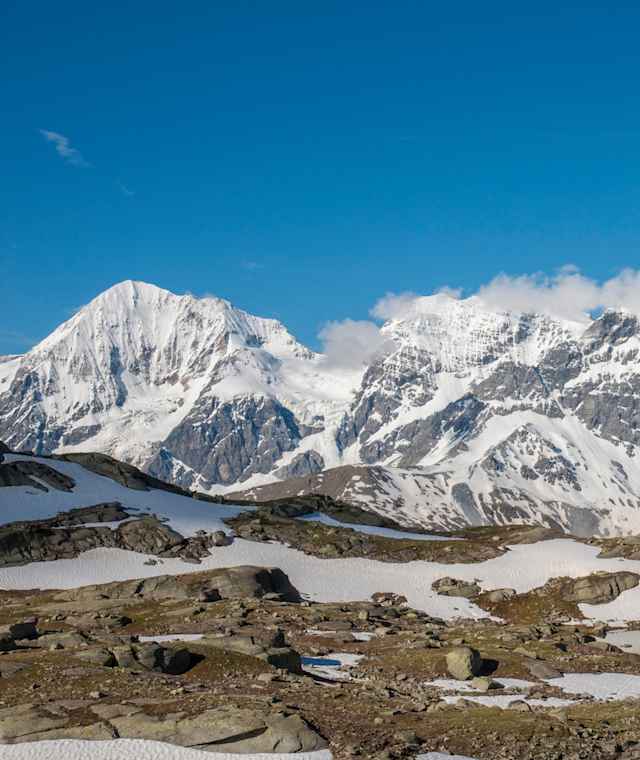 Tolles Panorama an der Düsseldorfer Hütte