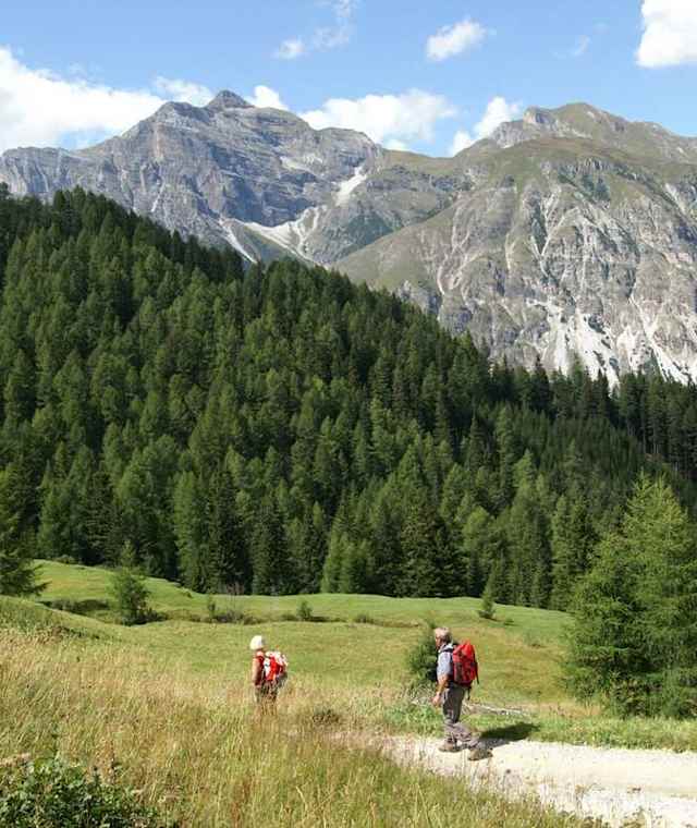 Auf dem Weg zur Trunaahütte