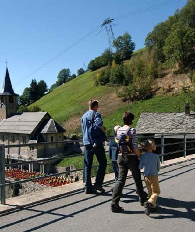 Beim Start der Wanderung