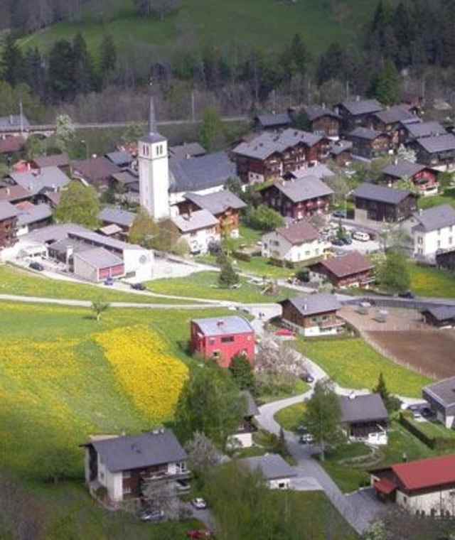 Blick auf das wunderschöne Fieschertal