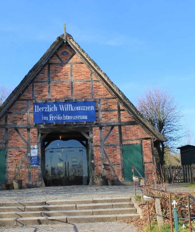 Eingang zum Kiekeberg-Museum