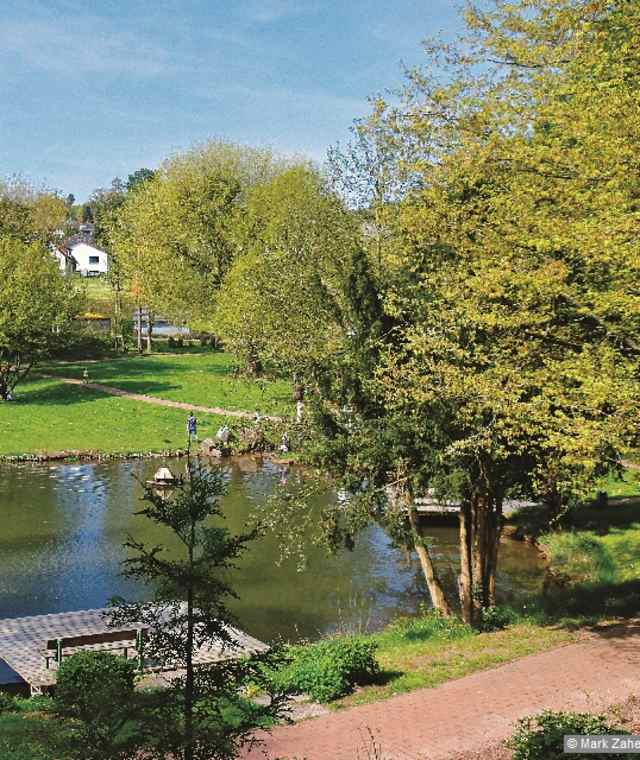 Im Kurpark von Hardegsen.