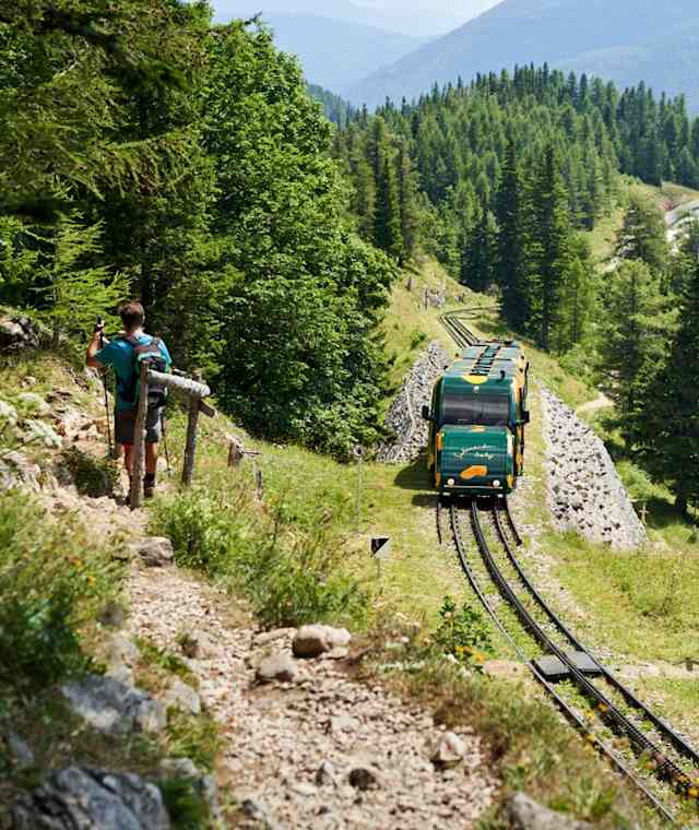 Die Schneebergbahn im Salamander-Lock