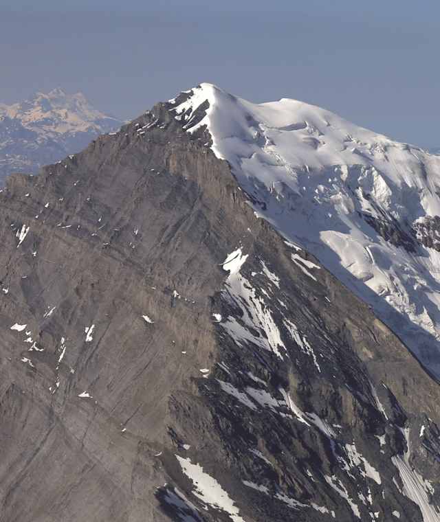 Blick vom Doldenhorn zu Balmhorn (links) und Altels. Wenn dies keine Überschreitung Wert ist!