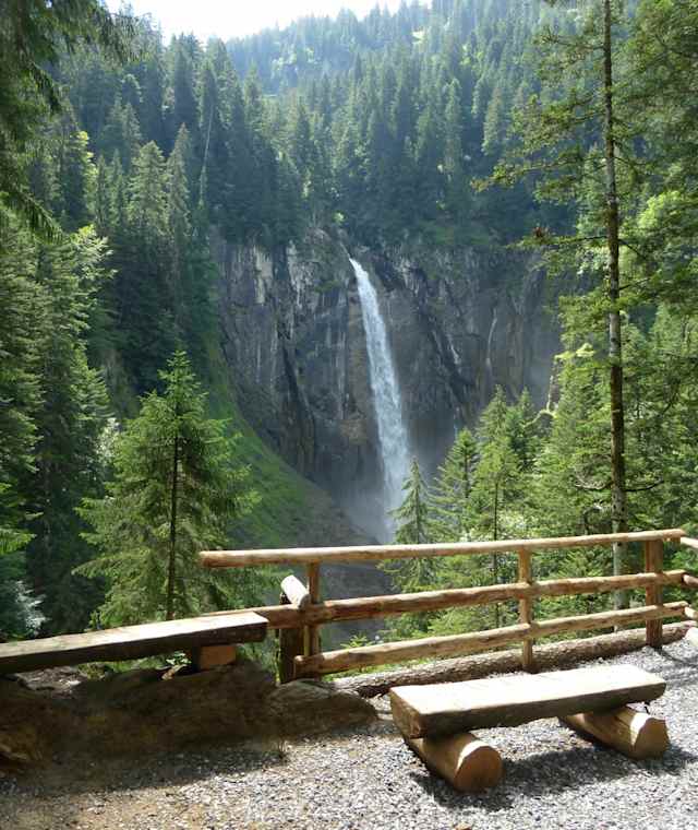 Der imposante Pochtefall