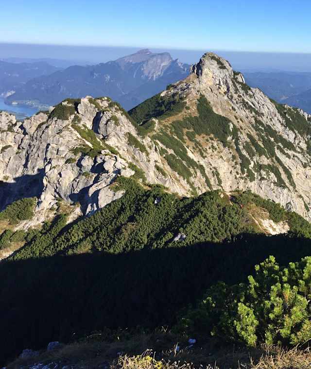 Blick vom Bergwerkskogel zum Rettenkogel