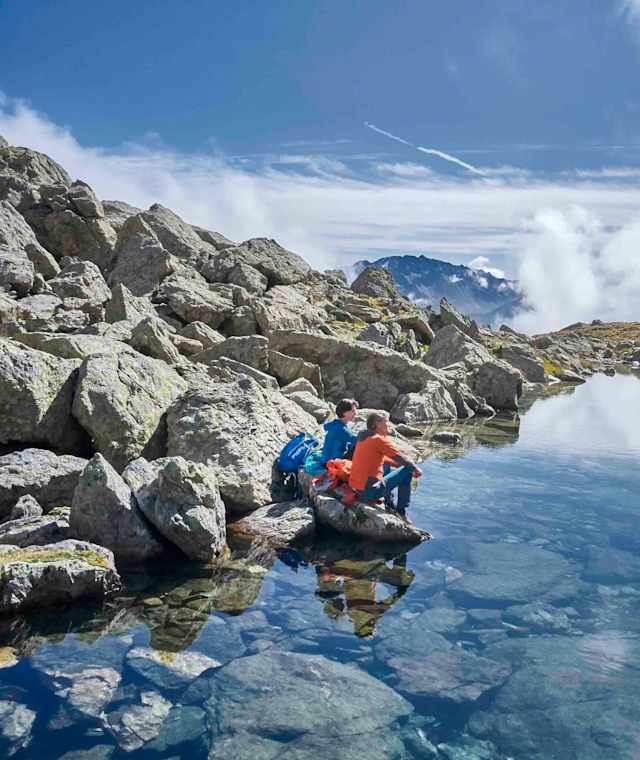 Der wunderschöne Blankasee im Verwall.