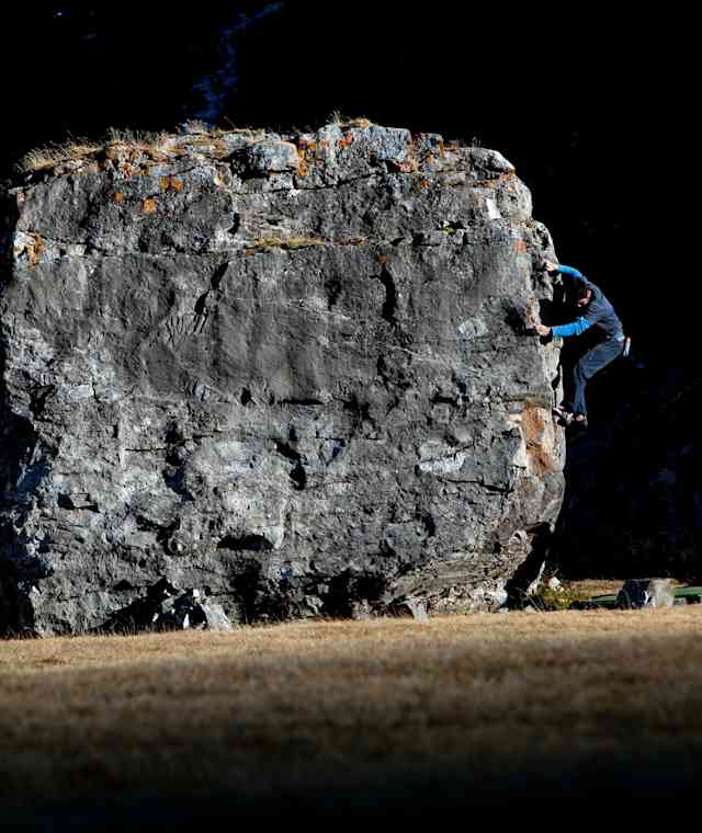 Bouldern auf der Engstligenalp