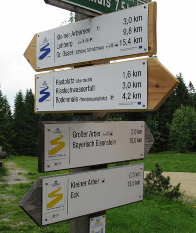 Goldsteig Zuweg Nr. 18: Von Bodenmais zur Chamer Hütte