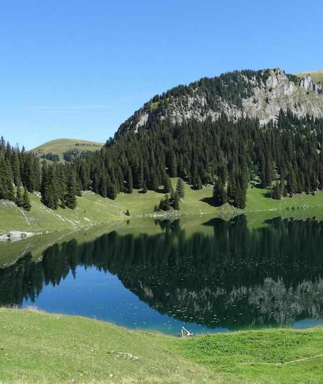 Der idyllische Oberstockesee
