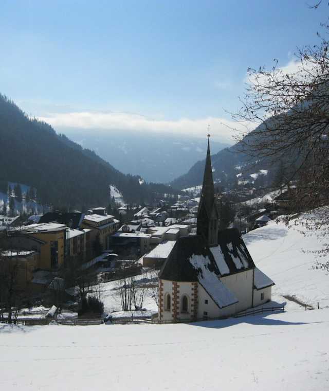 Die im gothischen Stil erbaute St. Kathrein Kirche