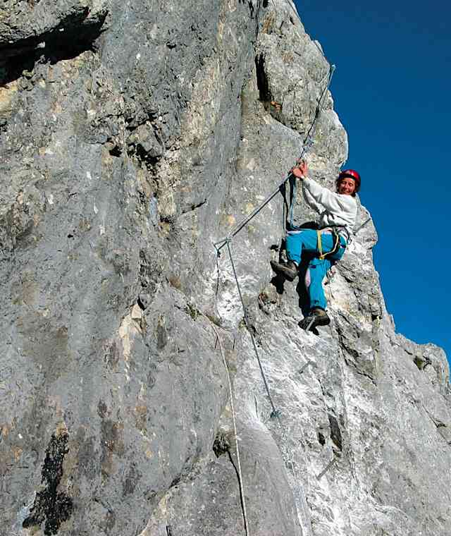 Eisenerzer Klettersteig - Einstieg