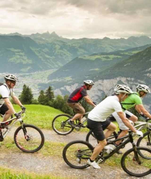 faszinierende Berglandschaft während der kurzen Tour