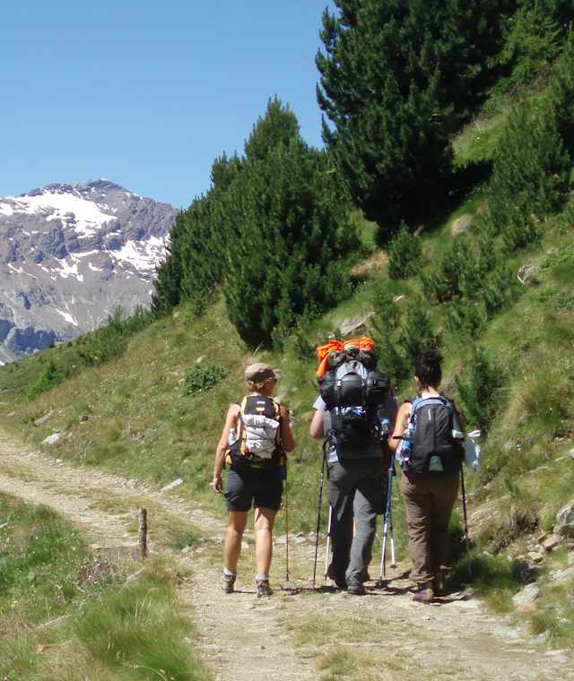 Wandern auf historischen Wegen
