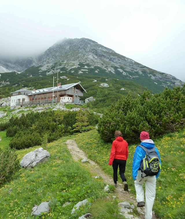 Die letzen Meter bis zur Heßhütte