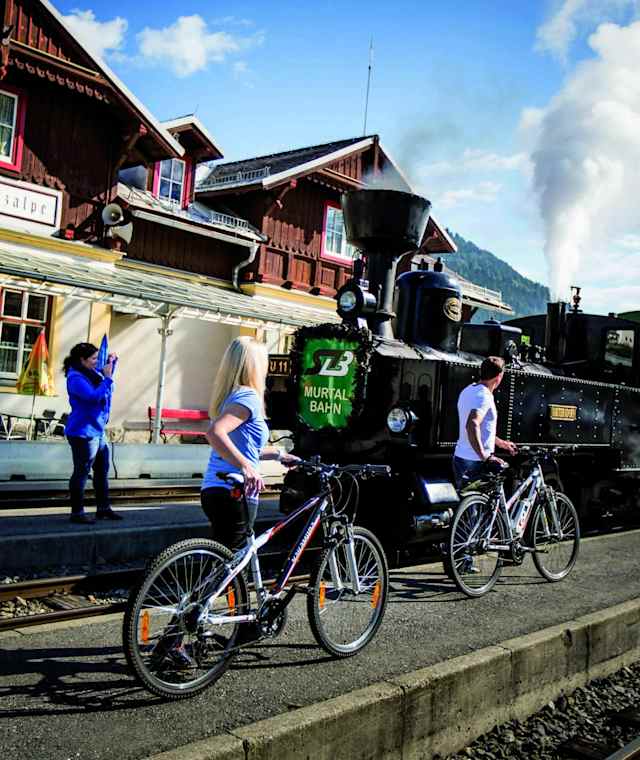 Der Bahnhof Murau