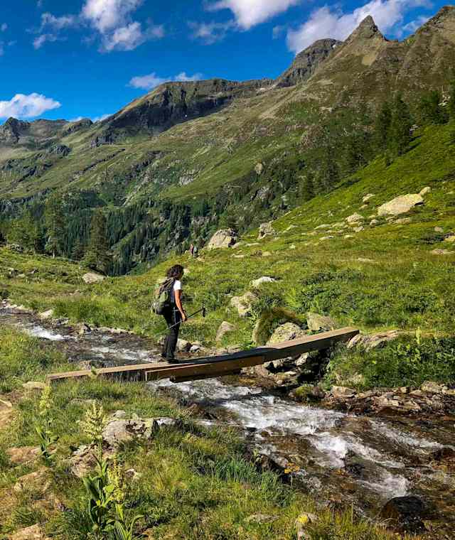 Der Wasserreichtum der Schladminger Tauern wird in den Klafferkessln besonders augenscheinlich.