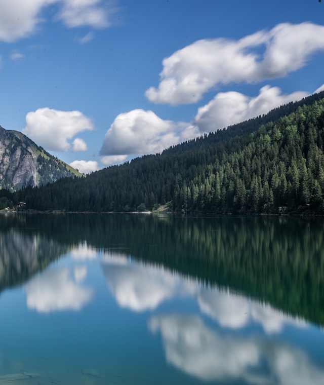 Blick auf den Arnensee, die "Perle des Saanenlandes"