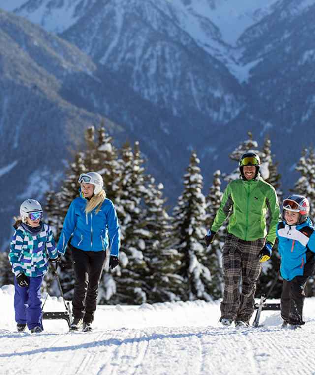 Rodelspass für die ganze Familie