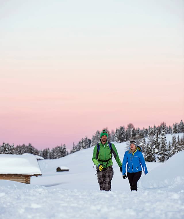 Durch den Winter wandern