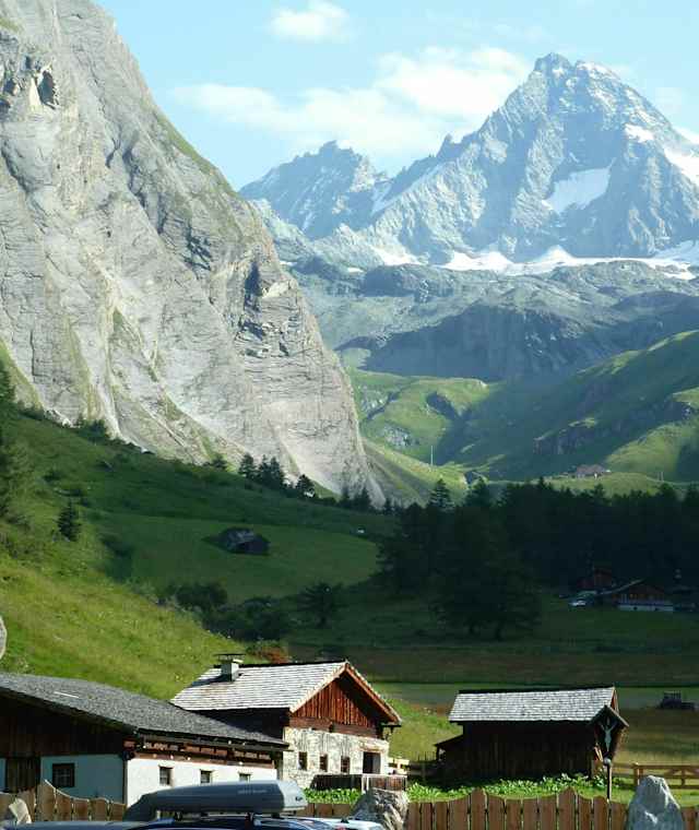 Blick ins Ködnitztal mit dem Großglockner