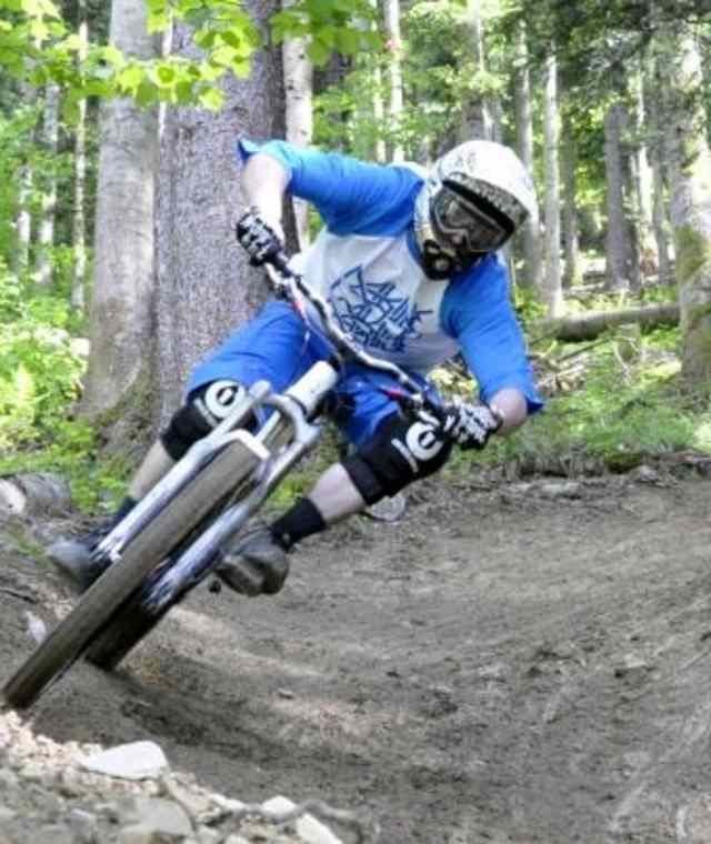 Bestens gebauter Trail im anspruchsvollen Gelände