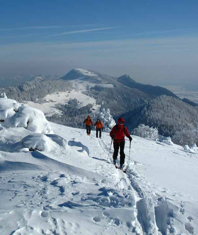 Auf dem Gipfel der Hasenmatt