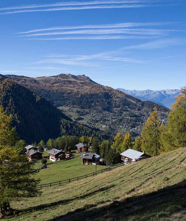 Biken über sonnenverwöhnte und aussichtsreiche Hänge